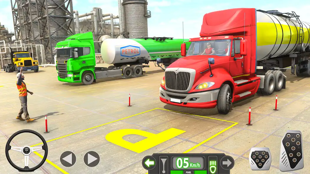 Play Oil Truck Simulator:Truck Game as an online game Oil Truck Simulator:Truck Game with UptoPlay