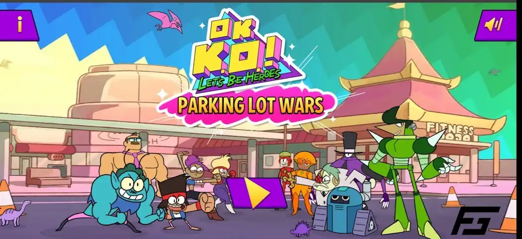 Play OK KO Lets be Heroes  and enjoy OK KO Lets be Heroes with UptoPlay