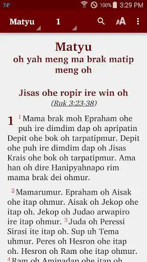 Play Oksapmin - Bible