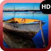 Free play online Old Boat Wallpaper APK