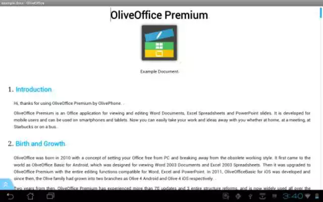 Play OliveOffice Premium