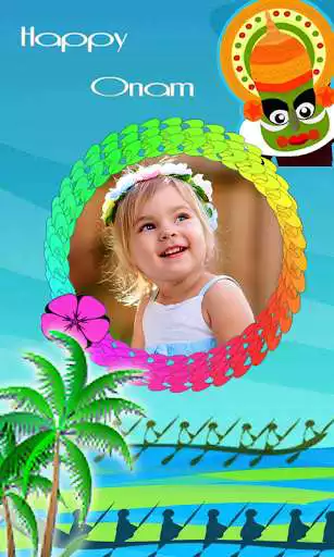 Play Onam Photo Frames as an online game Onam Photo Frames with UptoPlay