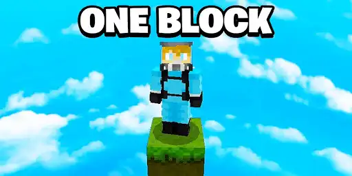 Play One Block Survival Mod for MCPE as an online game One Block Survival Mod for MCPE with UptoPlay