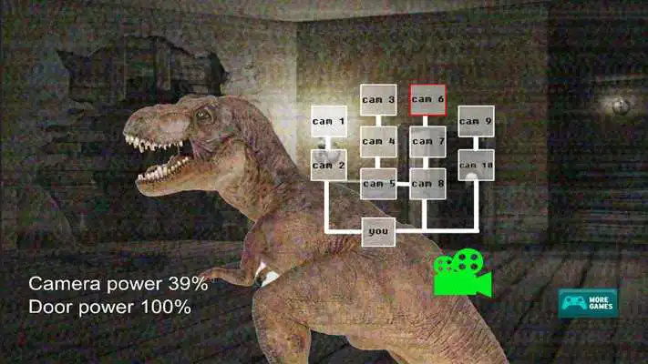 Play One day terror of dinosaur