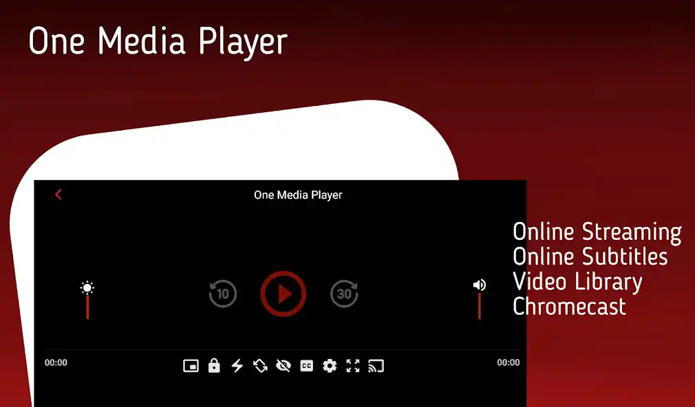 Play One Media Player  and enjoy One Media Player with UptoPlay