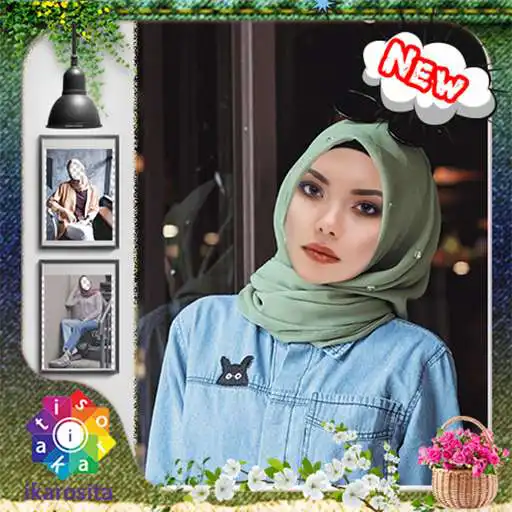 Play OOTD Jeans Hijab Photo Editor APK