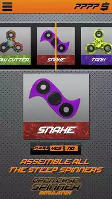 Play Open Case Spinner Simulator