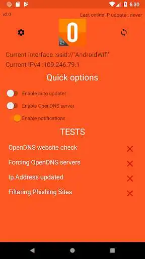 Play OpenDNS Updater  and enjoy OpenDNS Updater with UptoPlay