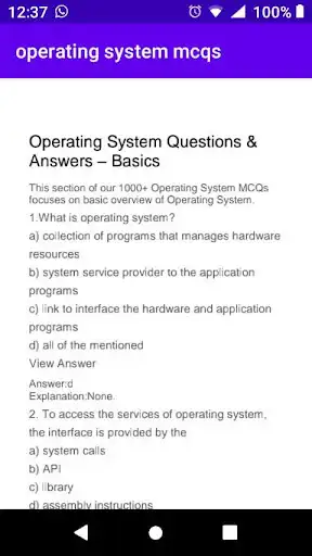 Play operating system mcqs ppsc  and enjoy operating system mcqs ppsc with UptoPlay