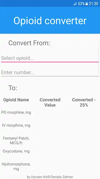 Play Opioid Converter  and enjoy Opioid Converter with UptoPlay