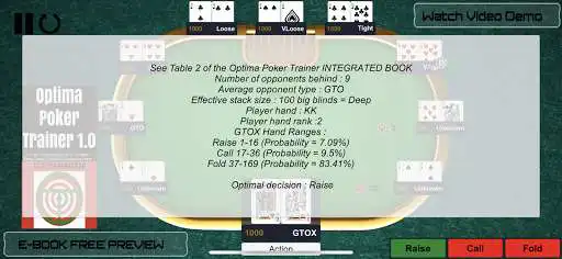 Play Optima Poker Trainer  and enjoy Optima Poker Trainer with UptoPlay