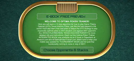 Play Optima Poker Trainer as an online game Optima Poker Trainer with UptoPlay