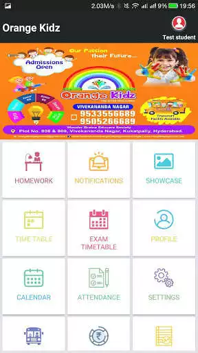 Play Orange Kidz ~ The Joyful Play School as an online game Orange Kidz ~ The Joyful Play School with UptoPlay