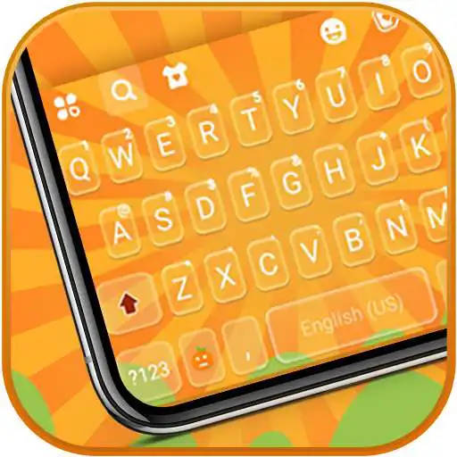 Play Orange Shades Keyboard Theme APK