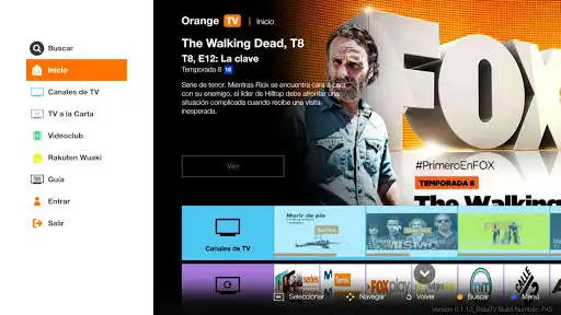 Play APK Orange TV para Android TV  and enjoy Orange TV para Android TV with UptoPlay com.orange.es.androidtv