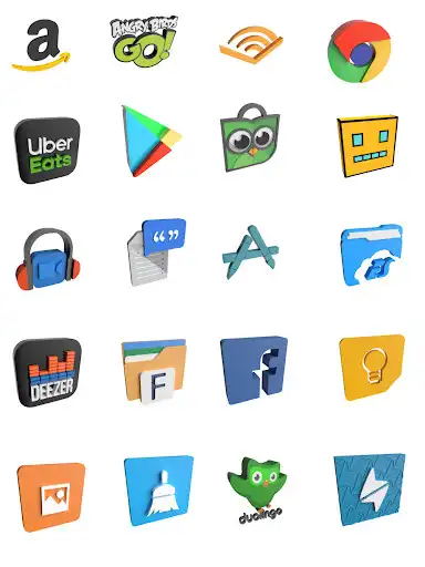 Play Original 3D icons  and enjoy Original 3D icons with UptoPlay