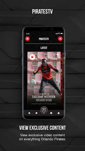 Play Orlando Pirates Official App as an online game Orlando Pirates Official App with UptoPlay