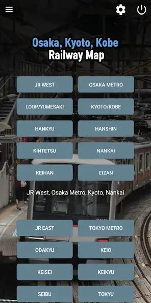 Play Osaka, Kyoto, Kobe Railway Map as an online game Osaka, Kyoto, Kobe Railway Map with UptoPlay