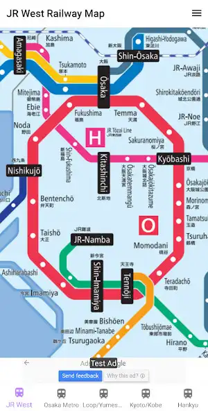 Play Osaka Subway Map as an online game Osaka Subway Map with UptoPlay