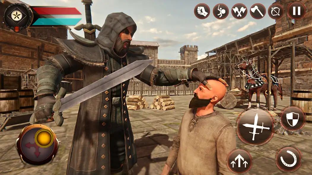 Play Osman Gazi 21: Sword Fighting as an online game Osman Gazi 21: Sword Fighting with UptoPlay