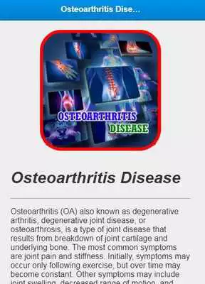 Play Osteoarthritis Disease