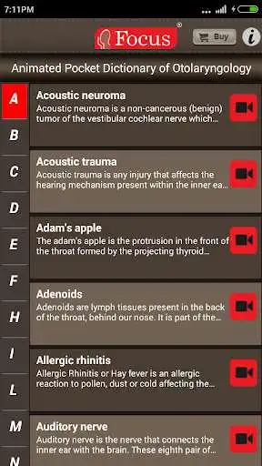 Play Otolaryngology-Dictionary as an online game Otolaryngology-Dictionary with UptoPlay