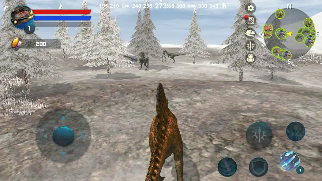 Play Ouranosaurus Simulator as an online game Ouranosaurus Simulator with UptoPlay