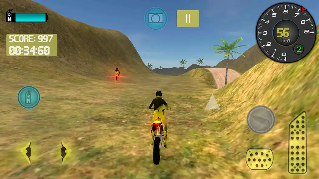 Play Outdoor Motocross World as an online game Outdoor Motocross World with UptoPlay