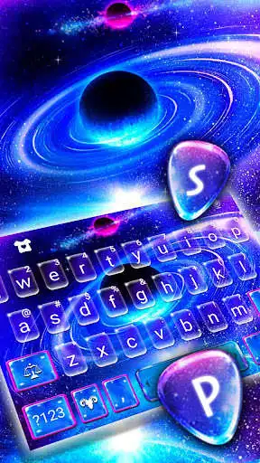 Play Outerspace Keyboard Theme