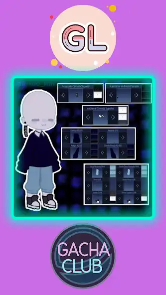 Play Outfit Ideas Gacha for GL x GC as an online game Outfit Ideas Gacha for GL x GC with UptoPlay