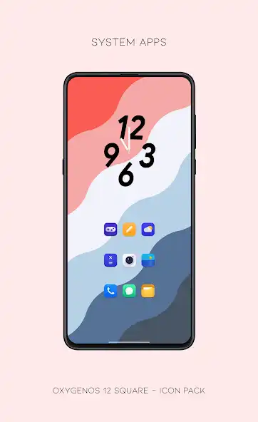 Play OxygenOS 12 square - icon pack  and enjoy OxygenOS 12 square - icon pack with UptoPlay