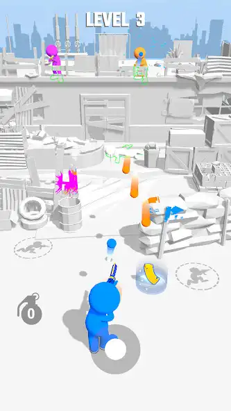 Play Paint Gun as an online game Paint Gun with UptoPlay