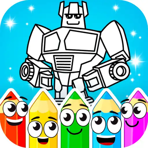 Free play online Painting : Robots  APK