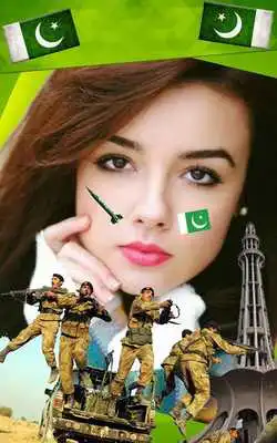 Play Pakistan day - 23 March Photo Editor Frames 2018