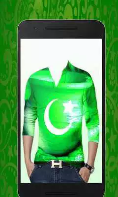 Play Pakistan Flag Shirts Profile Photo Editor as an online game Pakistan Flag Shirts Profile Photo Editor with UptoPlay