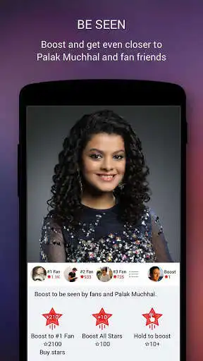 Play APK Palak Muchhal Official App  and enjoy Palak Muchhal Official App with UptoPlay escapemusic.android.a887