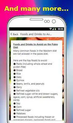 Play PALEO DIET FOODS