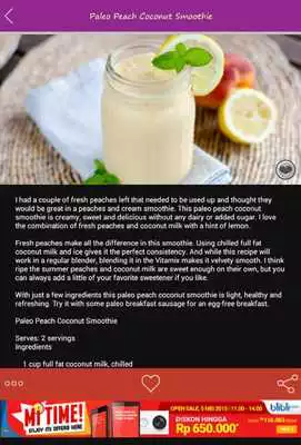 Play Paleo Smoothie Recipes