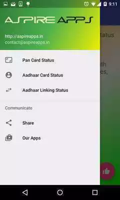 Play Pan  Aadhaar Status Check