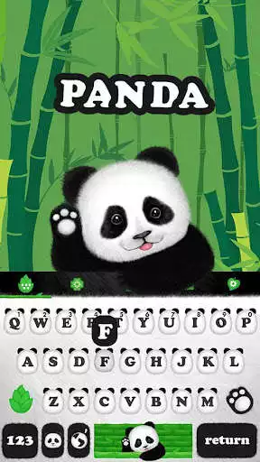 Play Panda Keyboard Theme