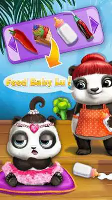 Play Panda Lu Baby Bear Care