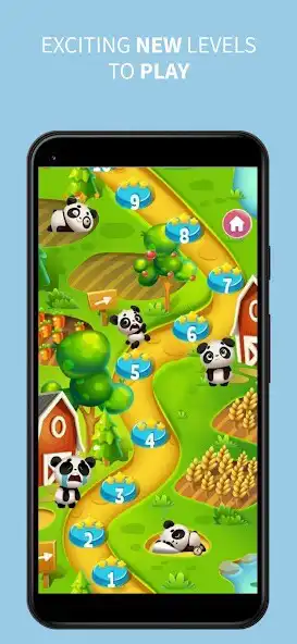 Play Panda Match3 as an online game Panda Match3 with UptoPlay