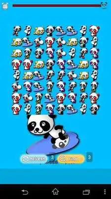 Play Panda Match as an online game Panda Match with UptoPlay