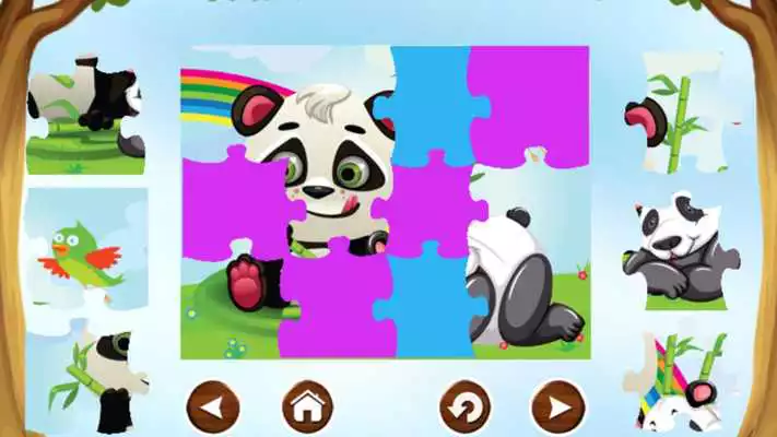 Play Panda Puzzle Games Free - Kids