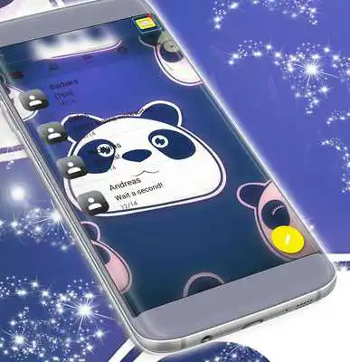 Play Panda Theme SMS