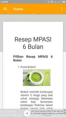 Play Panduan Resep MPASI Mulai 6 Hingga 12 Bulan