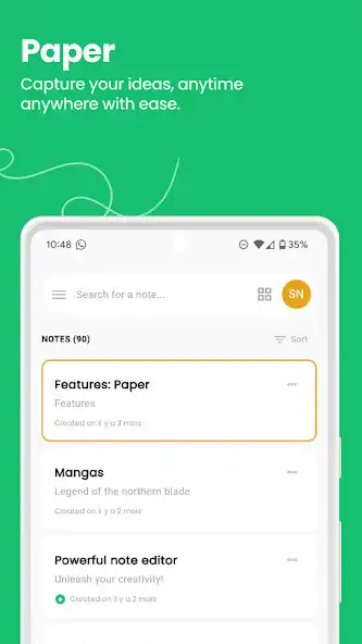 Play Paper - Notes, folders  more  and enjoy Paper - Notes, folders  more with UptoPlay