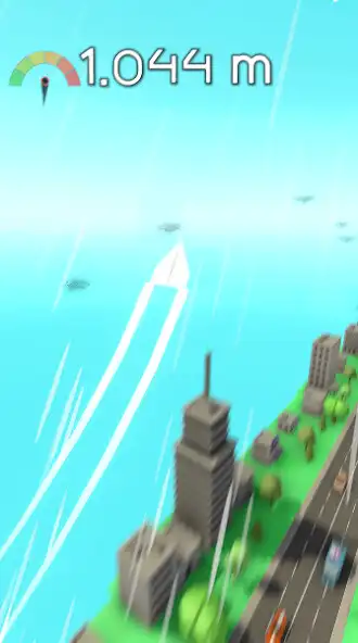 Play Paper Plane - Moon as an online game Paper Plane - Moon with UptoPlay