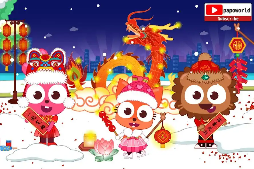 Play Papo Town Spring Festival as an online game Papo Town Spring Festival with UptoPlay