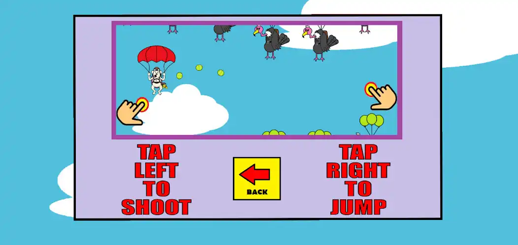 Play Parachute Pooch as an online game Parachute Pooch with UptoPlay